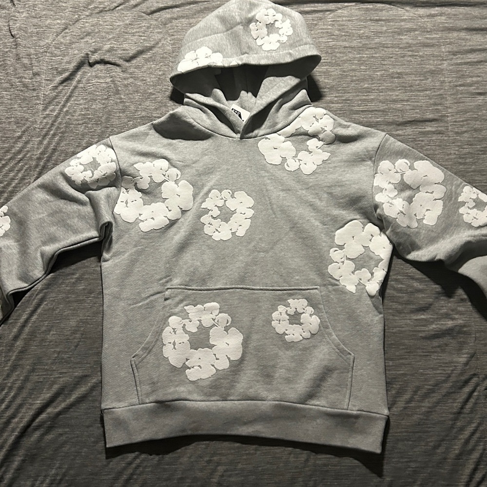 Gray Denim Tears hoodie